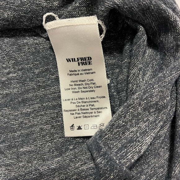 ARITZIA | WILFRED FREE | Marcoux Dress | Dark Grey | XS - Picture 4 of 5